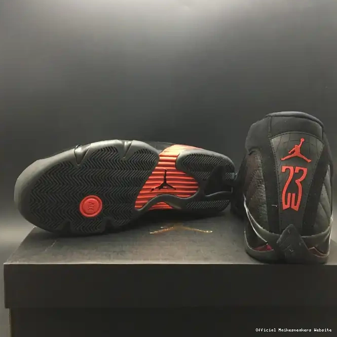 Official Maikesneakers (2018) Jordan Retro Air 14 487471-003 Last Shot 0512